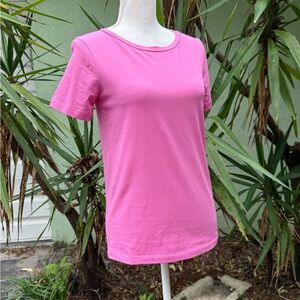 Hot Pink Organic Stretch Tshirt